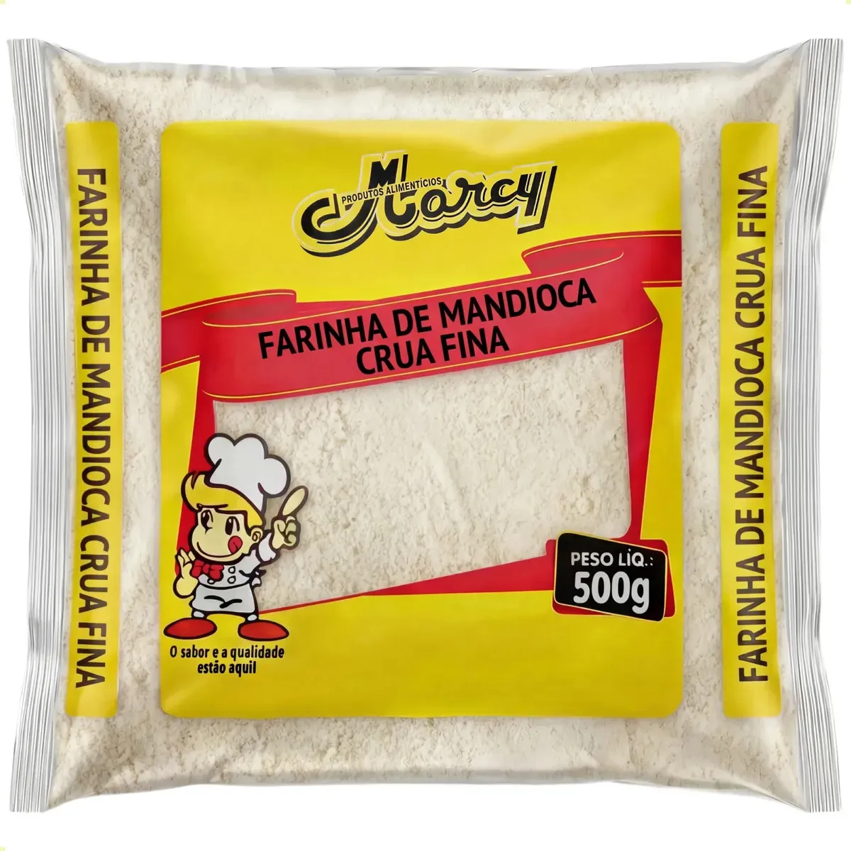 Farinha Mandioca Marcy Crua Fina 500g