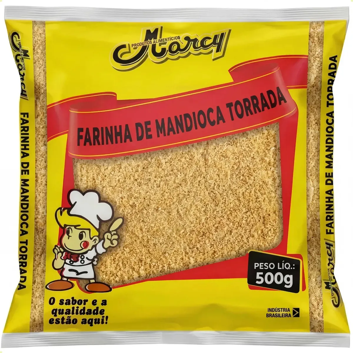 Farinha De Mandioca 500g Torrada