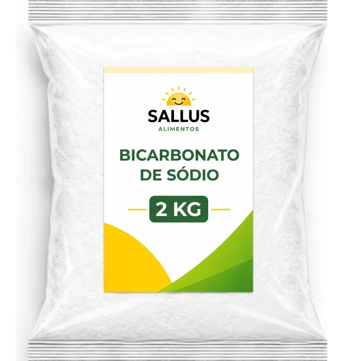 Bicarbonato De Sódio 2kg Alimentício Alta Pureza Multiusos