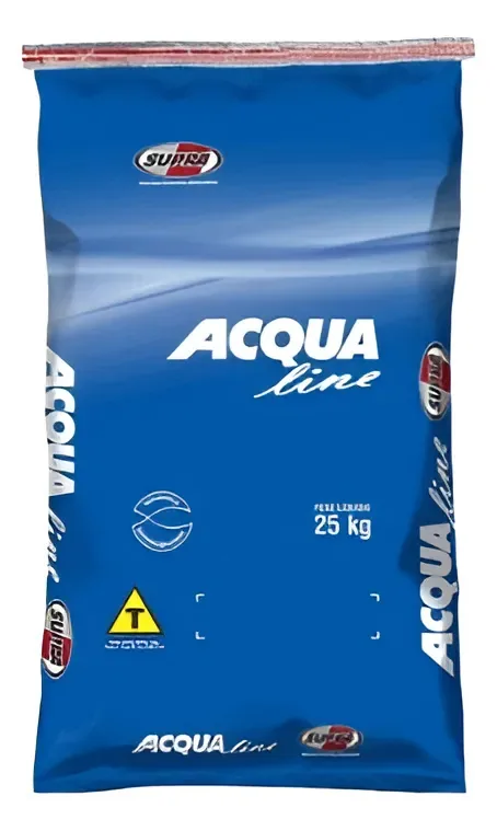 25kg Supra Ração Peixe 1mm 48