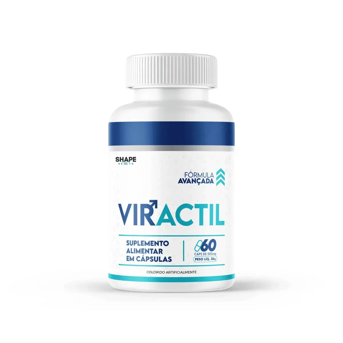 Viractil 60 Cápsulas - Aumentar Energia E Vigor - Melhorar Performance Na Hora H