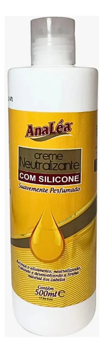 Creme Neutralizante Ana Léa Com Silicone Profissional 500ml