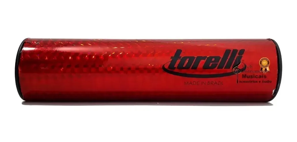 Ganza Chocalho Torelli Tg567 200x50mm - 1 Unidade Cor Vermelho 01