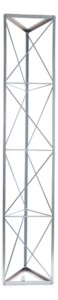 Modulo De Torre 39x39 2,0 Mts Antena Internet E Radio em Aço Galvanizado