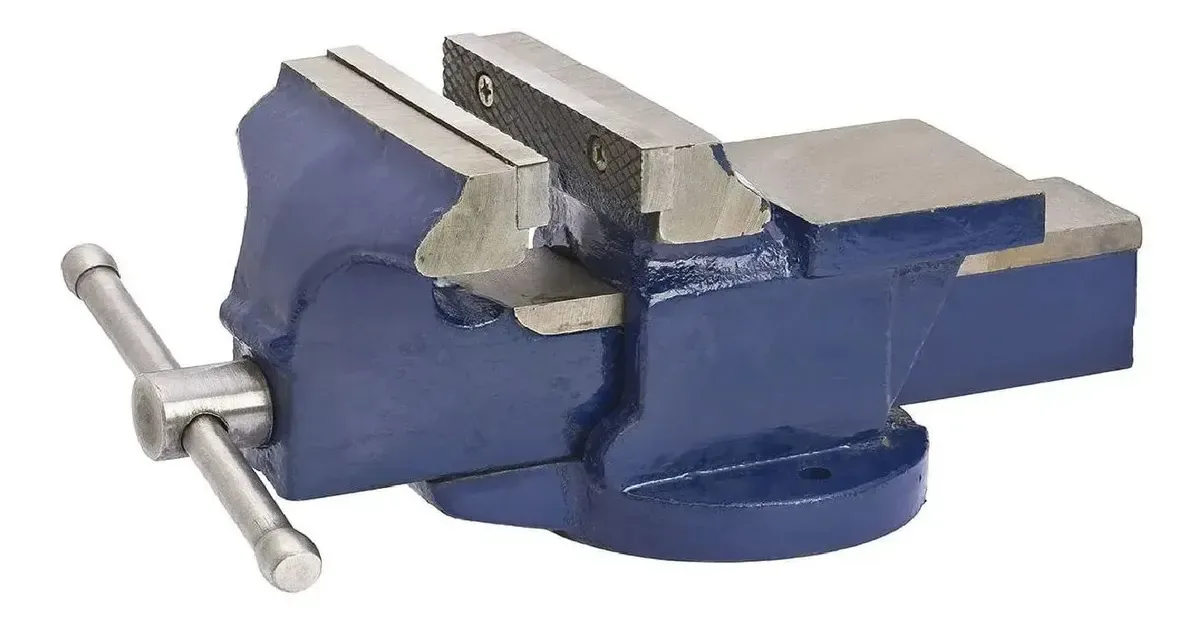 Morsa de Bancada Fixa Ferrari com Bigorna, 5"