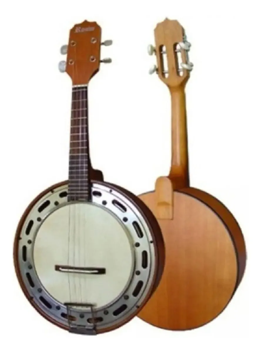 Banjo Elétrico Rozini Estudante Rj14el.f.m Rj-14 Rj14 Natural