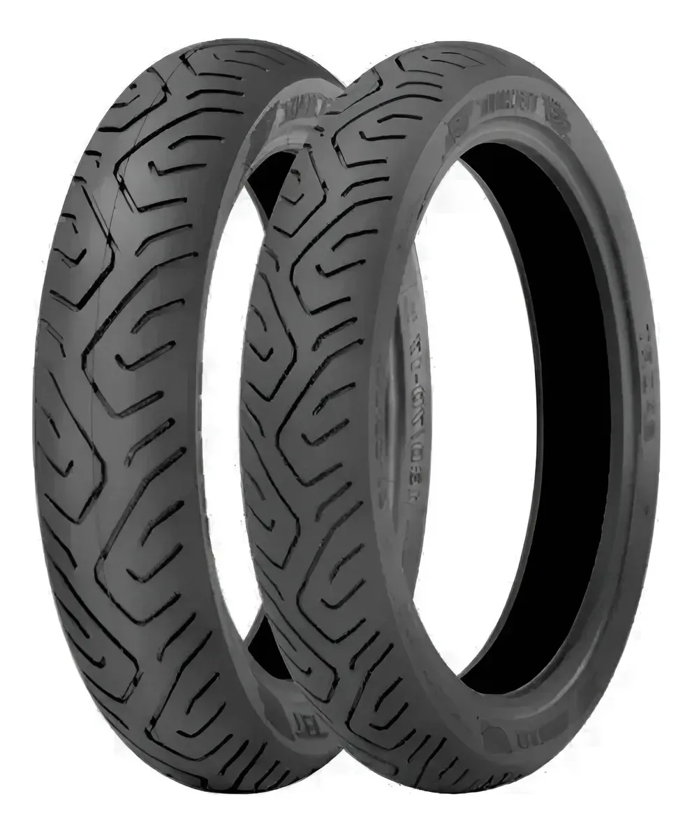 de Pneus Technic Sport R 2.75-18 e 90/90-18 a Moto Com Câmara