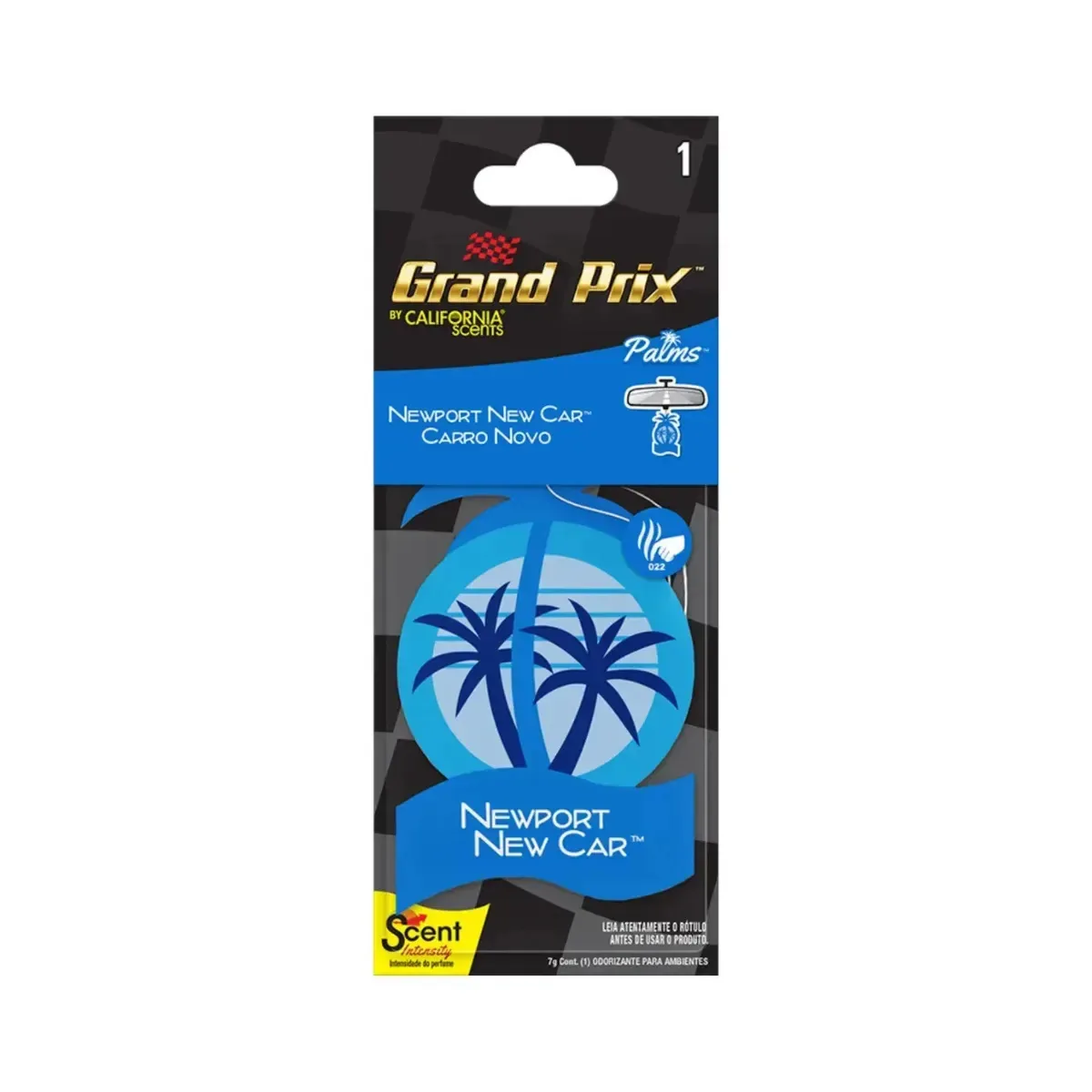 Aromatizante Automotivo Grand Prix Palms New Car Original California Scents Cheirinho Carro