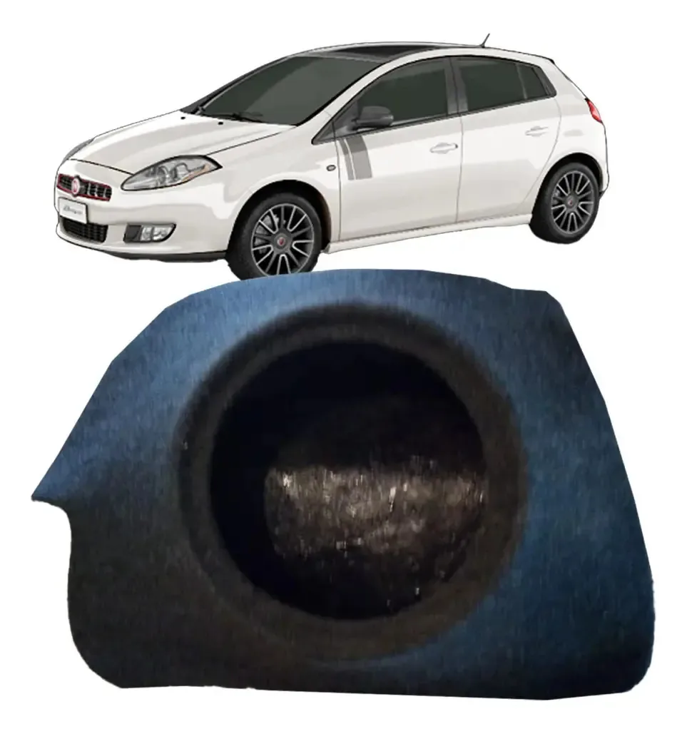 Caixa Selada Para Subwoofer Som Porta Malas Fiat Bravo