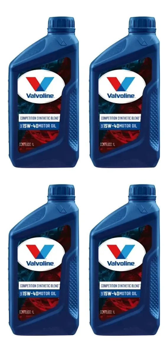 4 Óleo Motor Valvoline Competition Plus 15w40 Semissintético