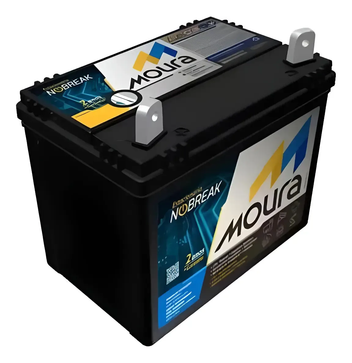 Baterias Para Carro/caminhonete Moura 12mn300 No-break 12mn300 Lado Direito