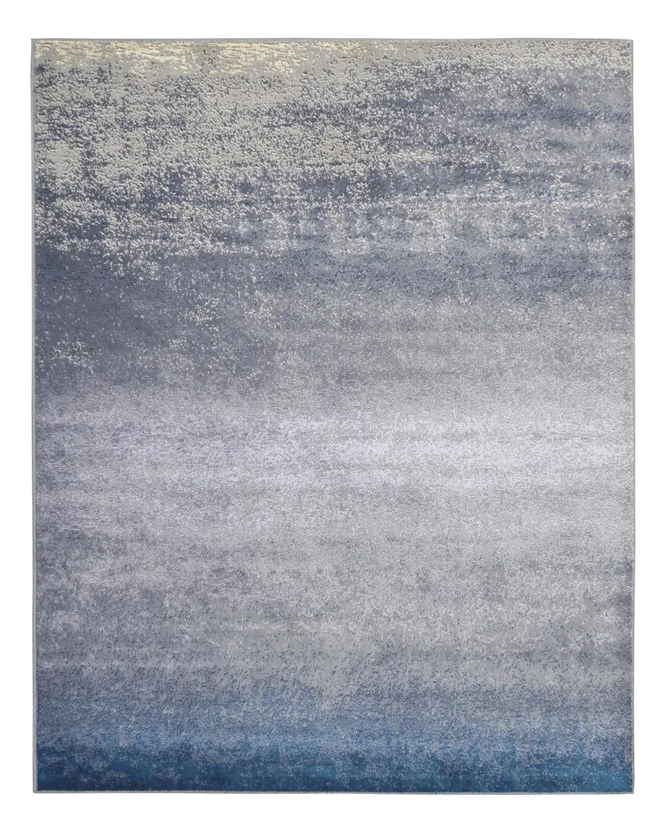 Tapete Sala 150x200cm Supreme Azul Agua +antiderrapante 2 M 1.5 M Azul