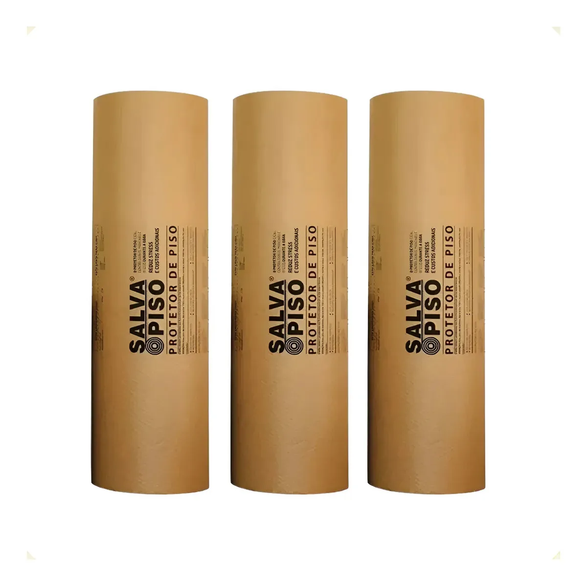 Kit 3 Rolos Proteção Salva Pintura