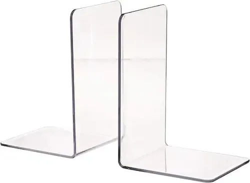 Aparador De Livros Bibliocanto Carbrink Cristal Par Cristal