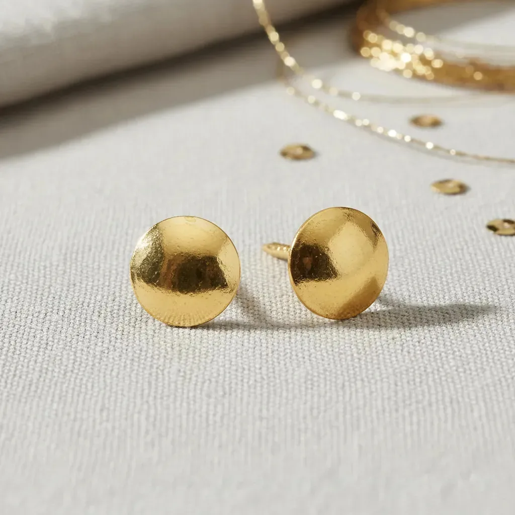100 Tachas Tapeceiro Cabeceiras Cortiça Acabamento Dourado