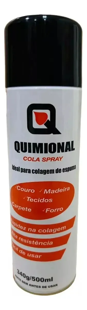 Cola Spray Quimional para Espuma e Tecido, 340g