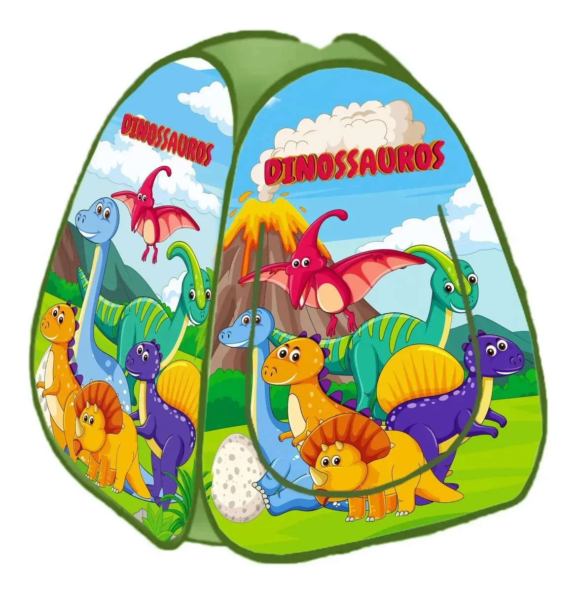 Toca Barraca Infantil Dinossauros Pop Up