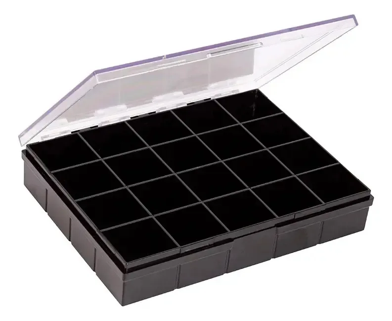 Caixa Organizadora, Preto C/ 20 Divisória - Maxcril