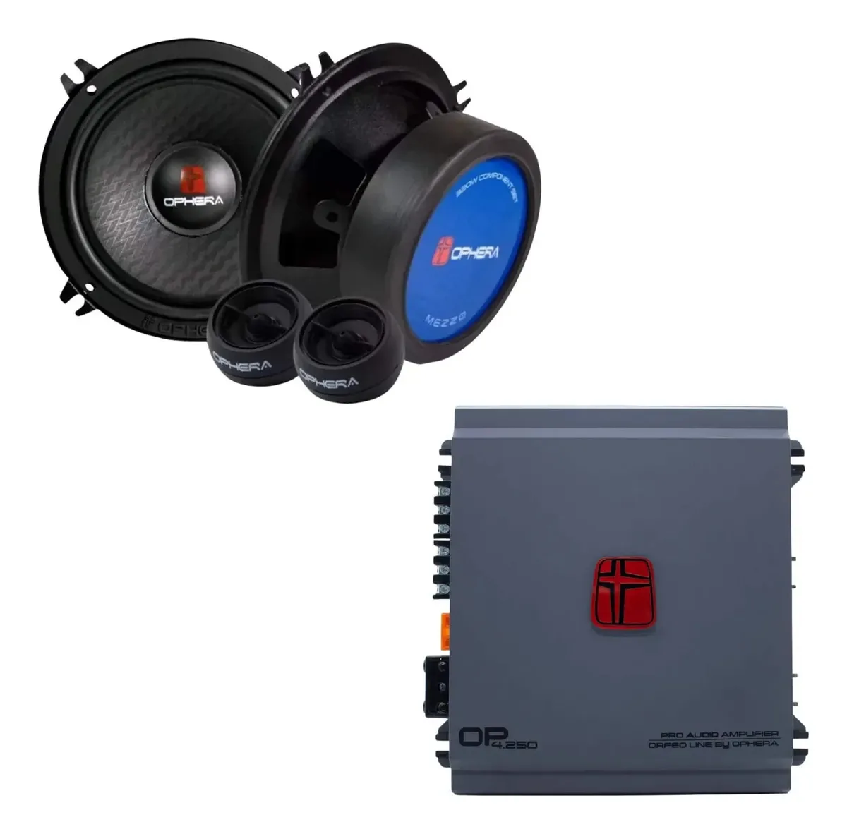 Kits de parlantes component para carro/caminhonete Ophera Mezzo