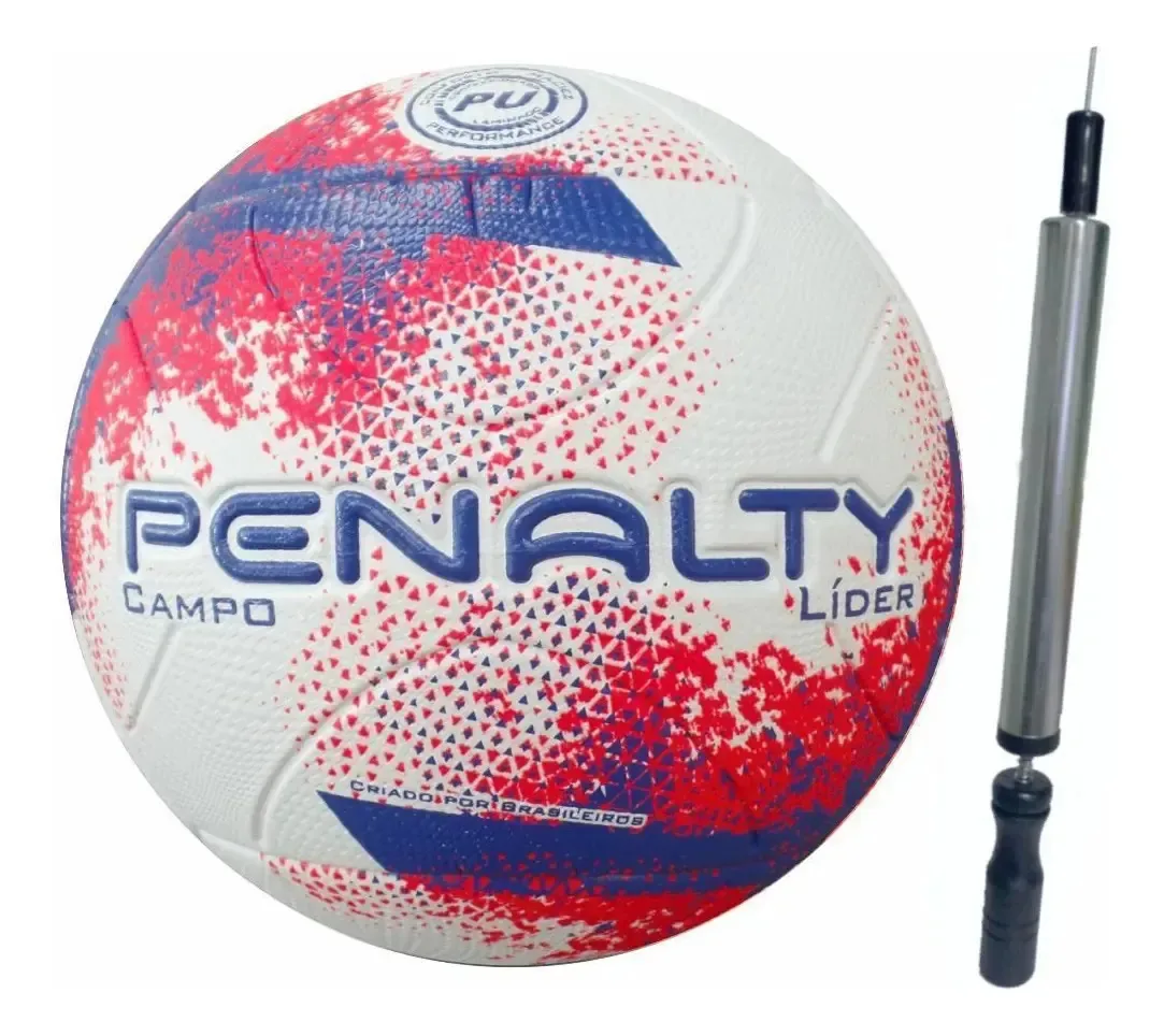 Bola Campo Grama Futebol Penalty Mais Inflador