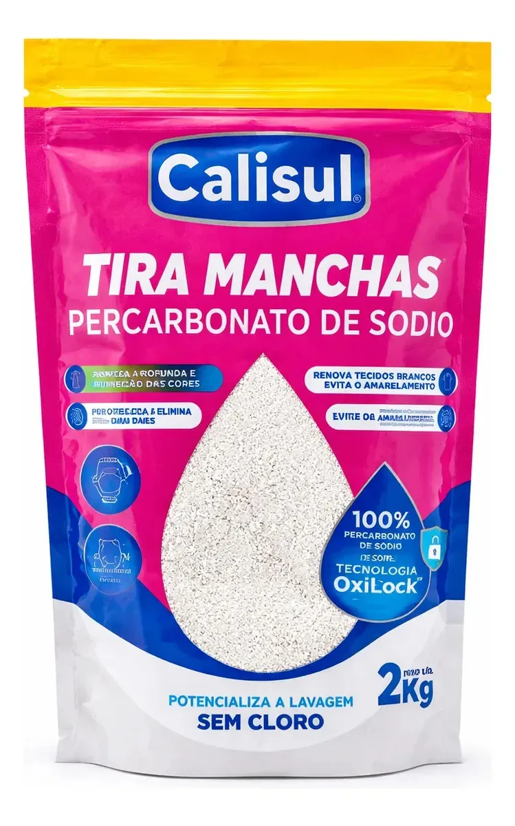 Percarbonato De Sodio Calisul Tira Manchas Granulado - 2 Kg