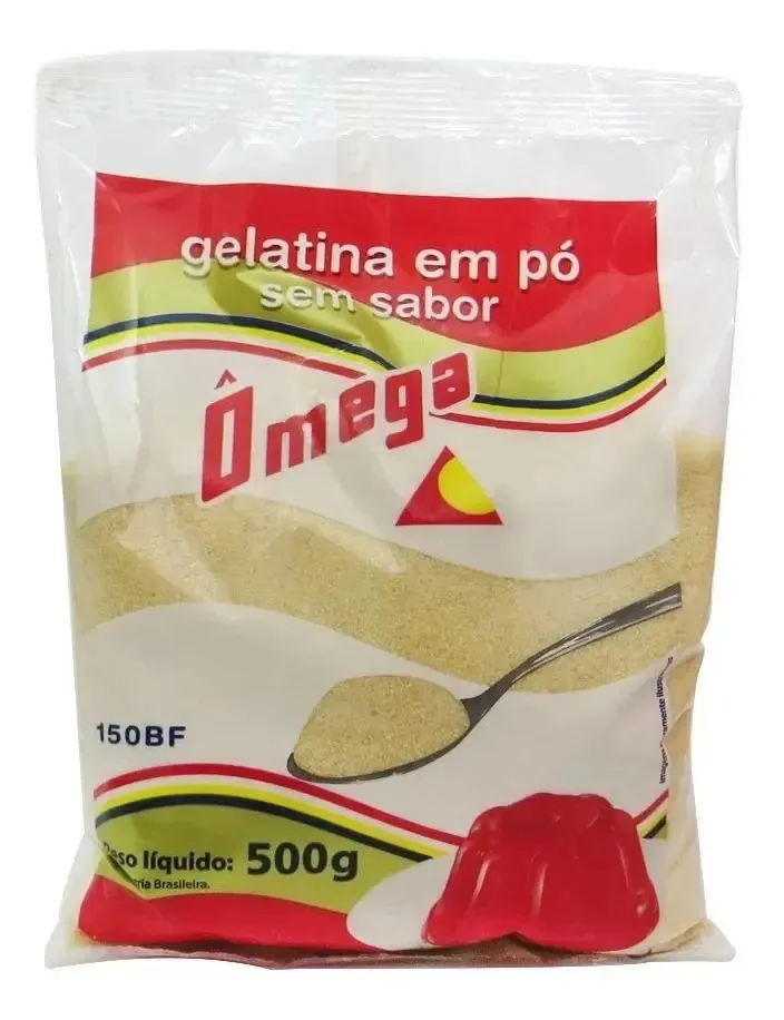 Gelatina Em Po Sem Sabor 500g