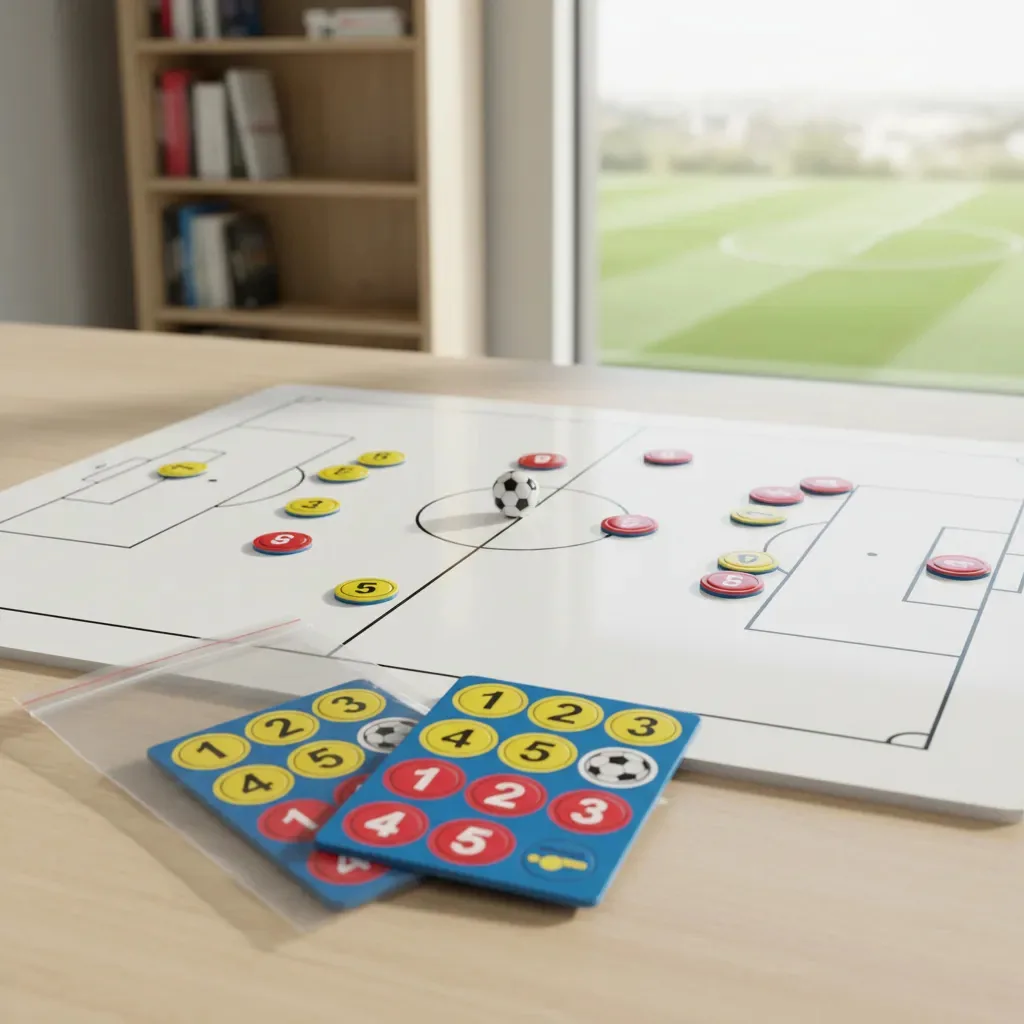 Botões Imãs Quadro Tático Técnico Magnéticos Basquete/futsal Vermelho