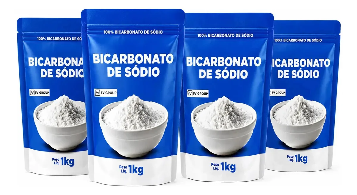 Bicarbonato FV Group Bicarbonato de sódio 100% Unidade 1 4 kg