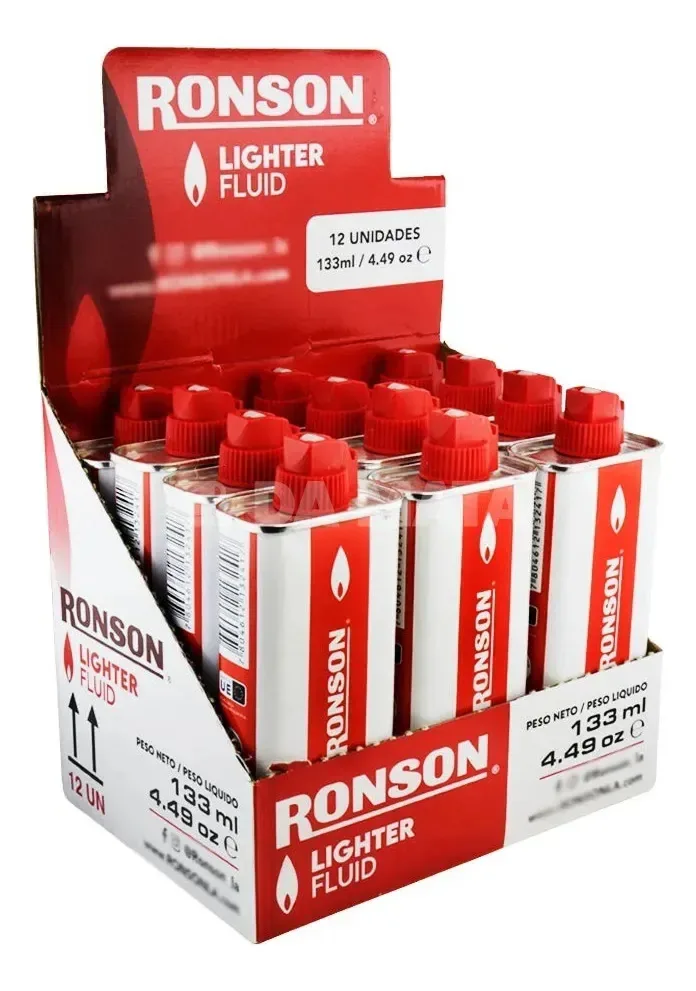Caixa De Fluido Ronson C/12un