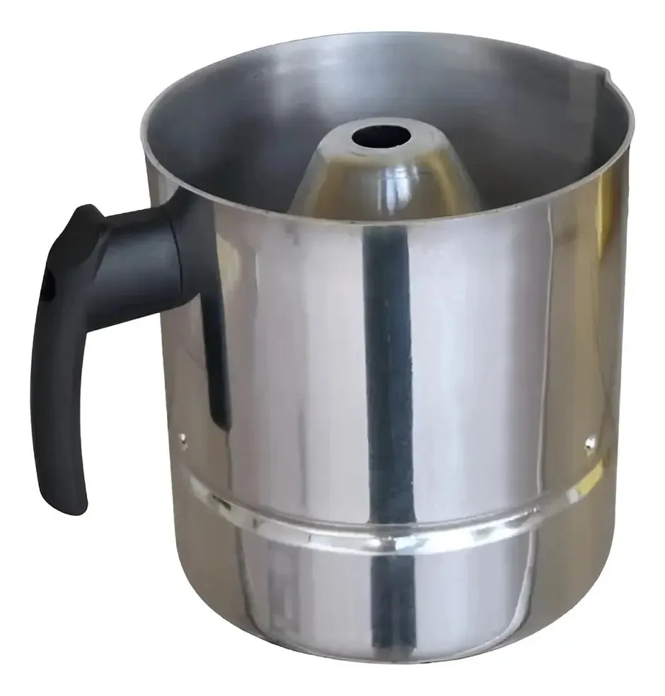 Fervedor Caneca De Leite Anti Derramante Alumínio Leiteira