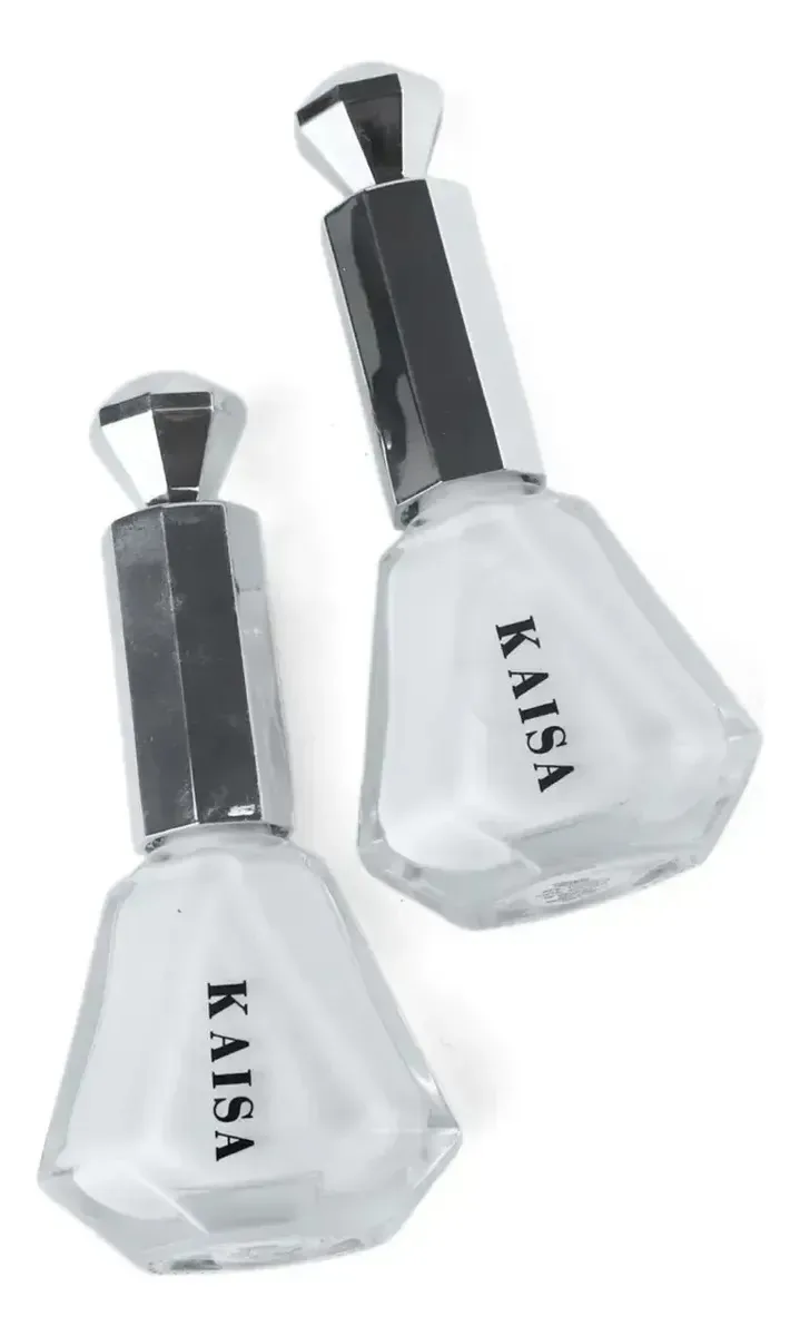 Gel Líquido Kaisa 12ml Marmorizado Aquarela Unhas Decorativo Branco
