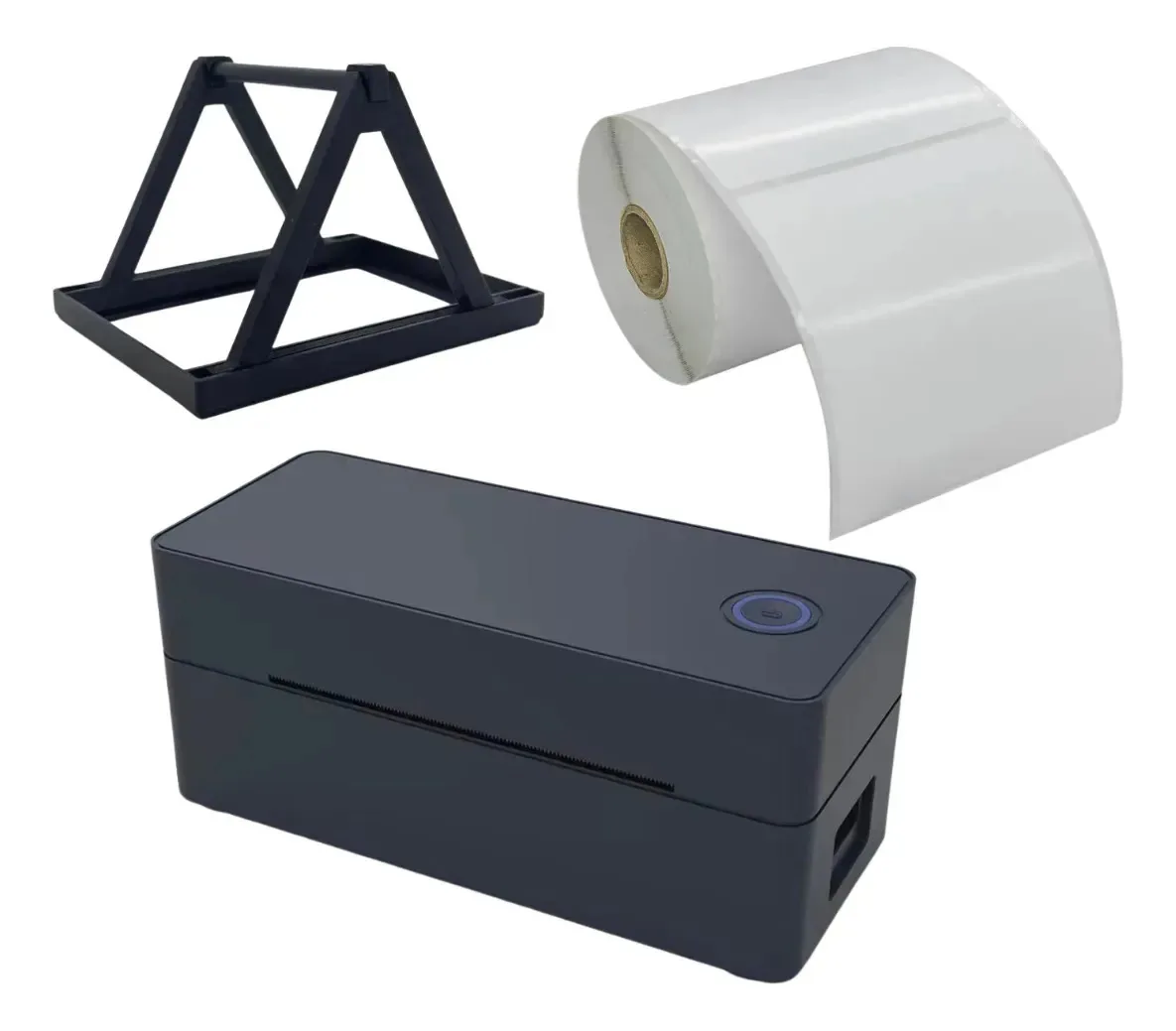Impressora De Etiqueta Térmica Bluetooth Usb+ 1 Rolo 100x150 Cor Tt480 Preto