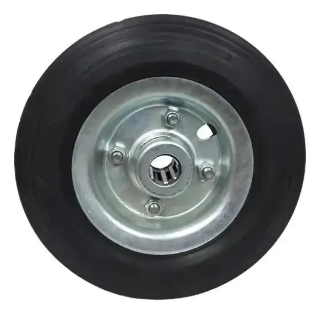 Roda de Poliuretano Movifacil 12.7" cm Com Rolamento p/ Carrinhos
