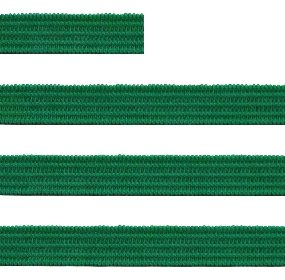 Elástico Colombe Crochet São José 7mm 30mts 110- Verde Bandeira