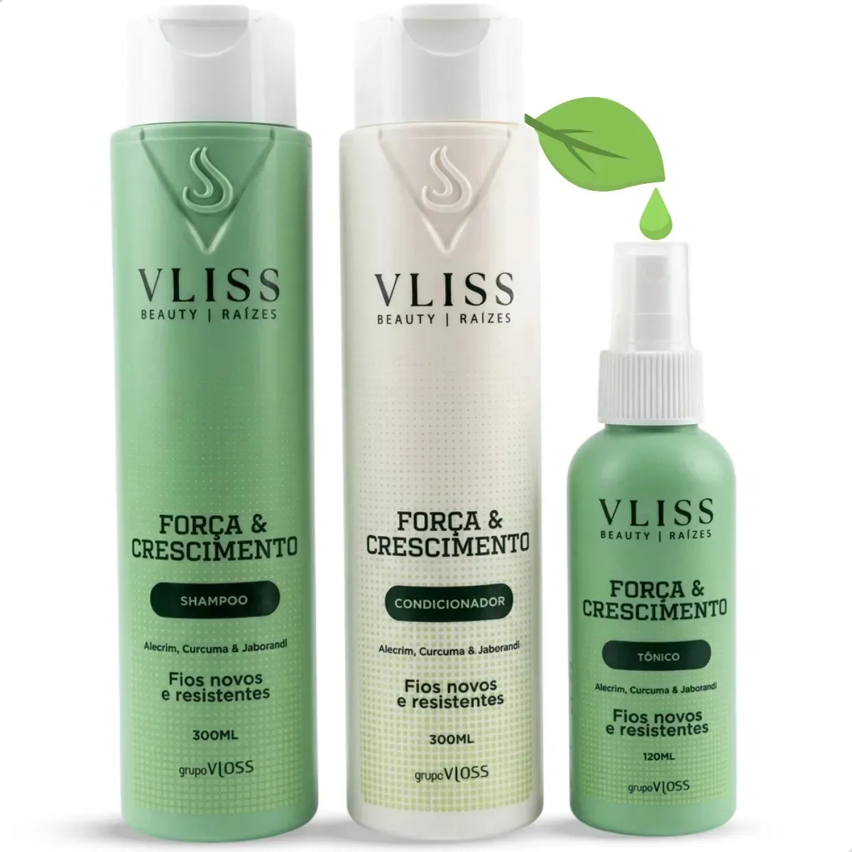 Shampoo Para Crescimento Capilar Com Estratos Naturais Vloss