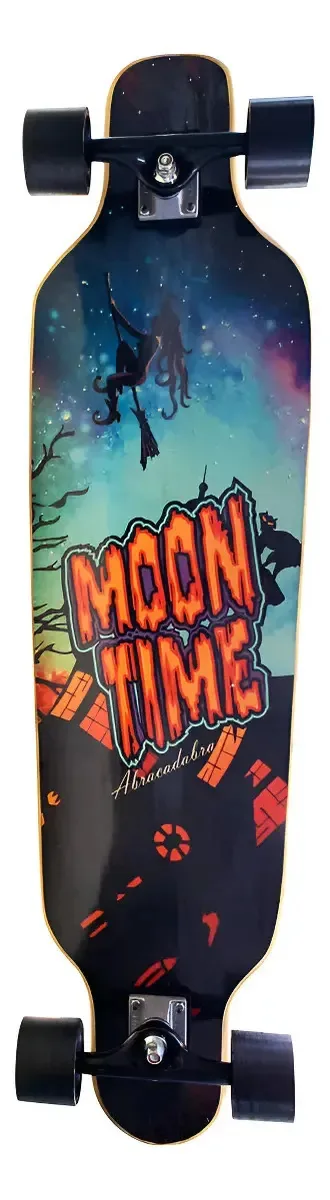 Longboard Owl Speed Moon 100cm 70mm 90a Alumínio Cor ABRACADABRA