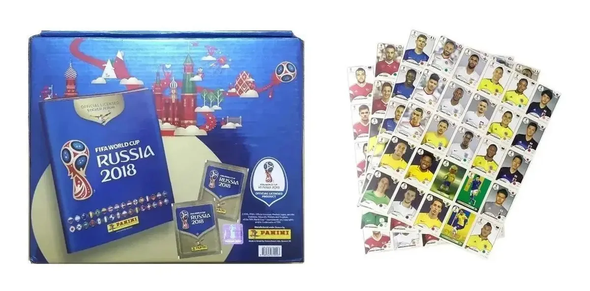 Figurinha Copa 2018 C/100 Especiais