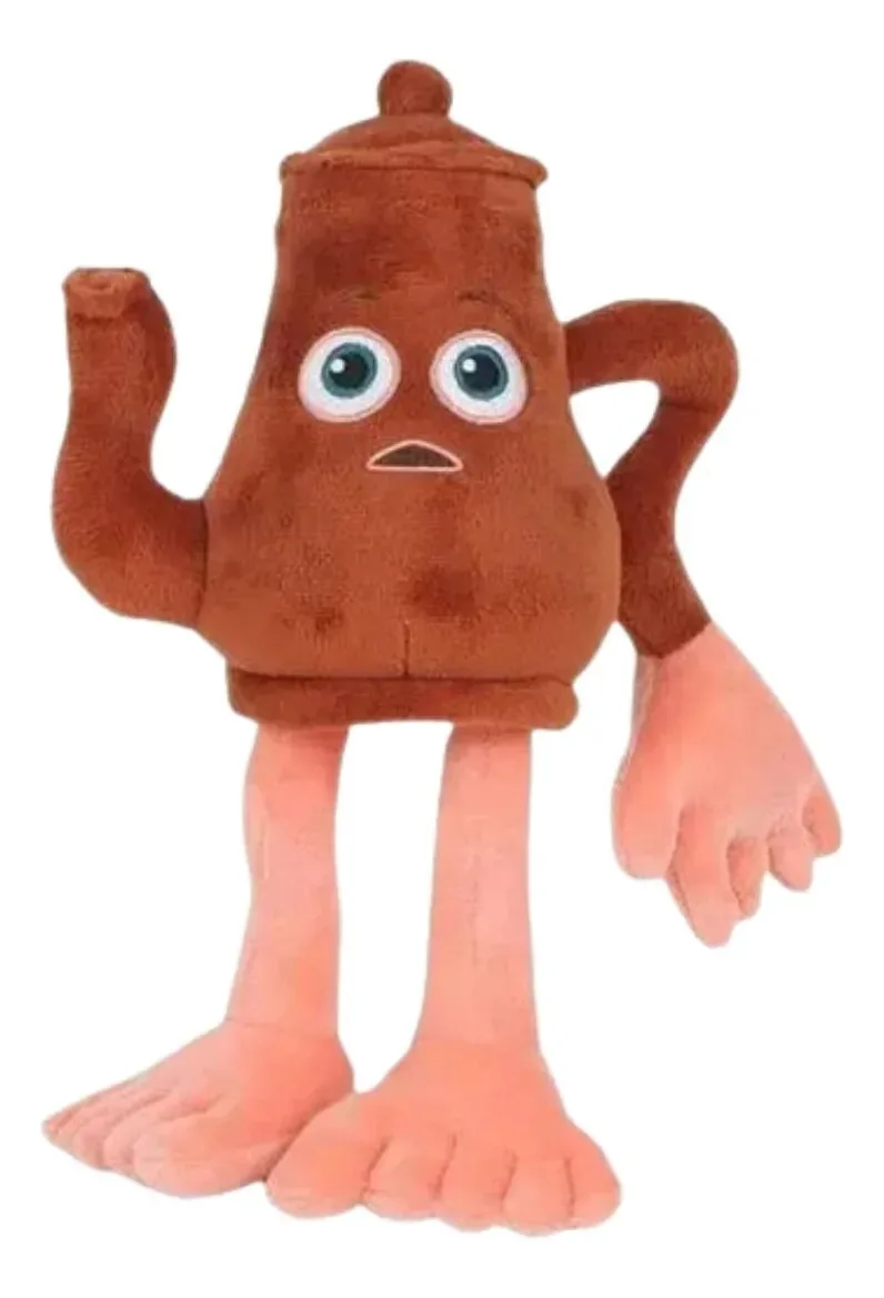 Pelúcias De Brinquedo Brainrot Italiano Sahur Meme Coleção Marrom-escuro