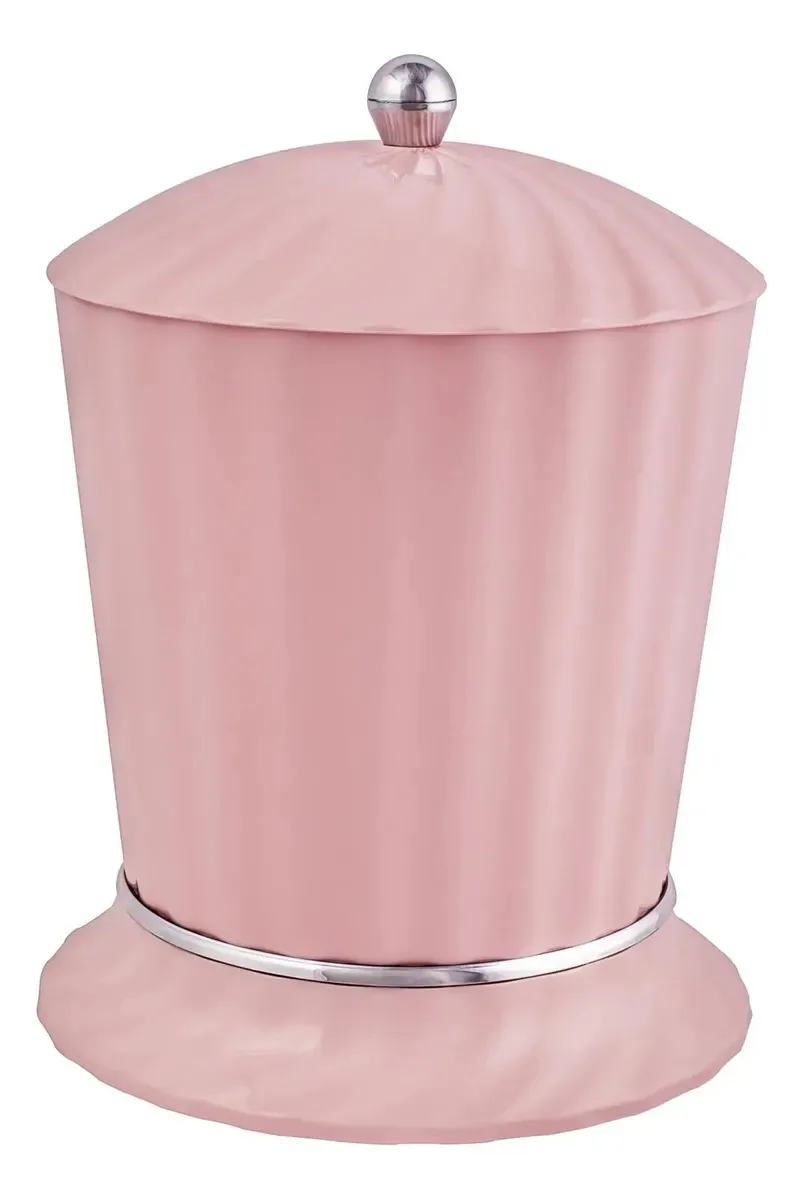 Cesto Multiuso 4 Litros Rosa Aquaplas Salmão