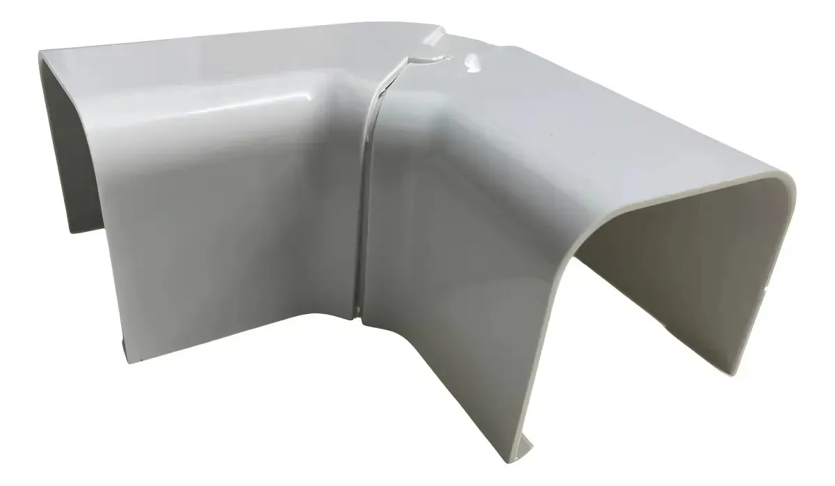 Curva Plana Regulável Cdr60 P/ Canaleta Pdr60 Perfiltec Branco