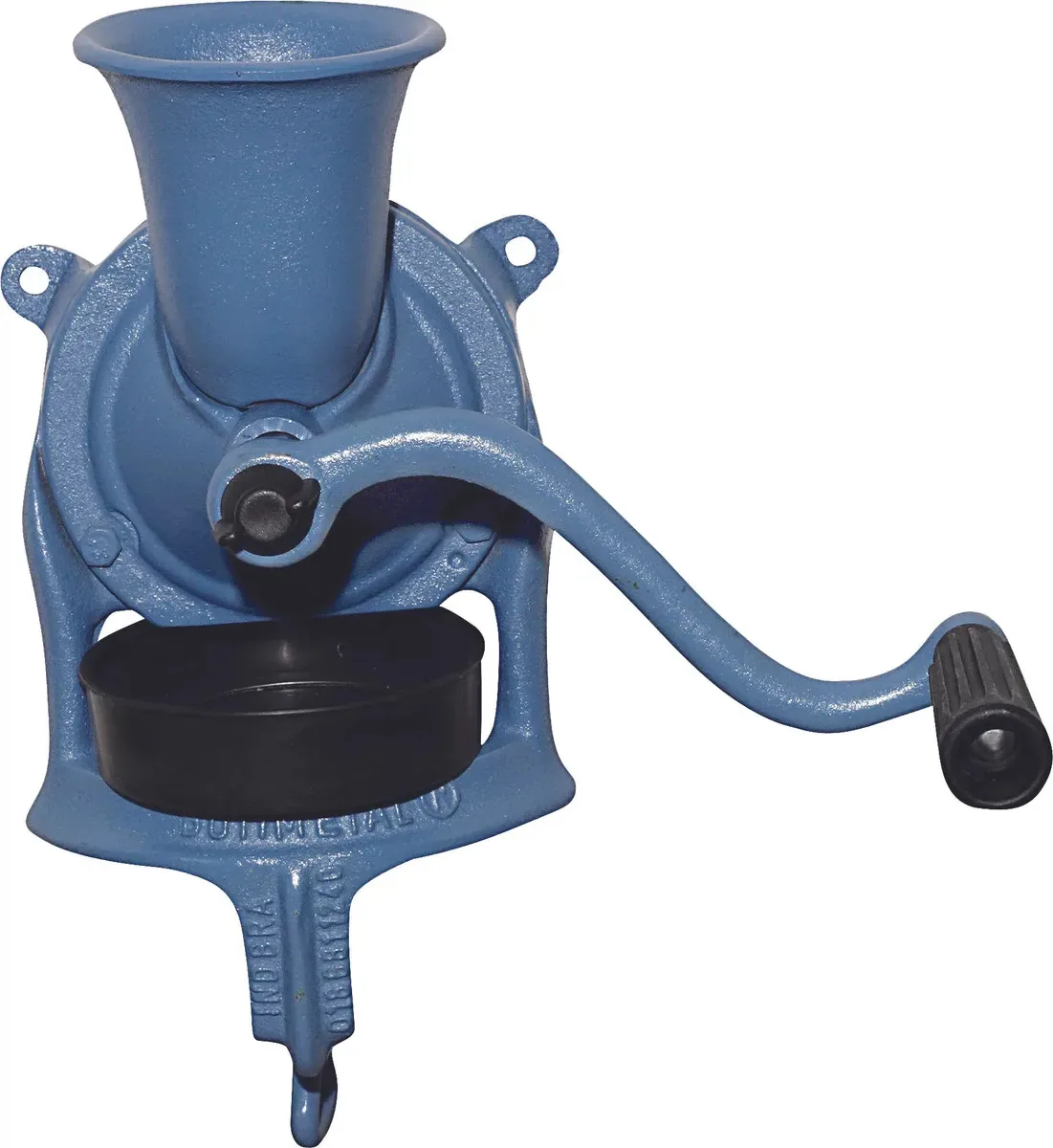 Moinho De Café Manual Botini B03 Moedor Grãos Torrado Azul-aço