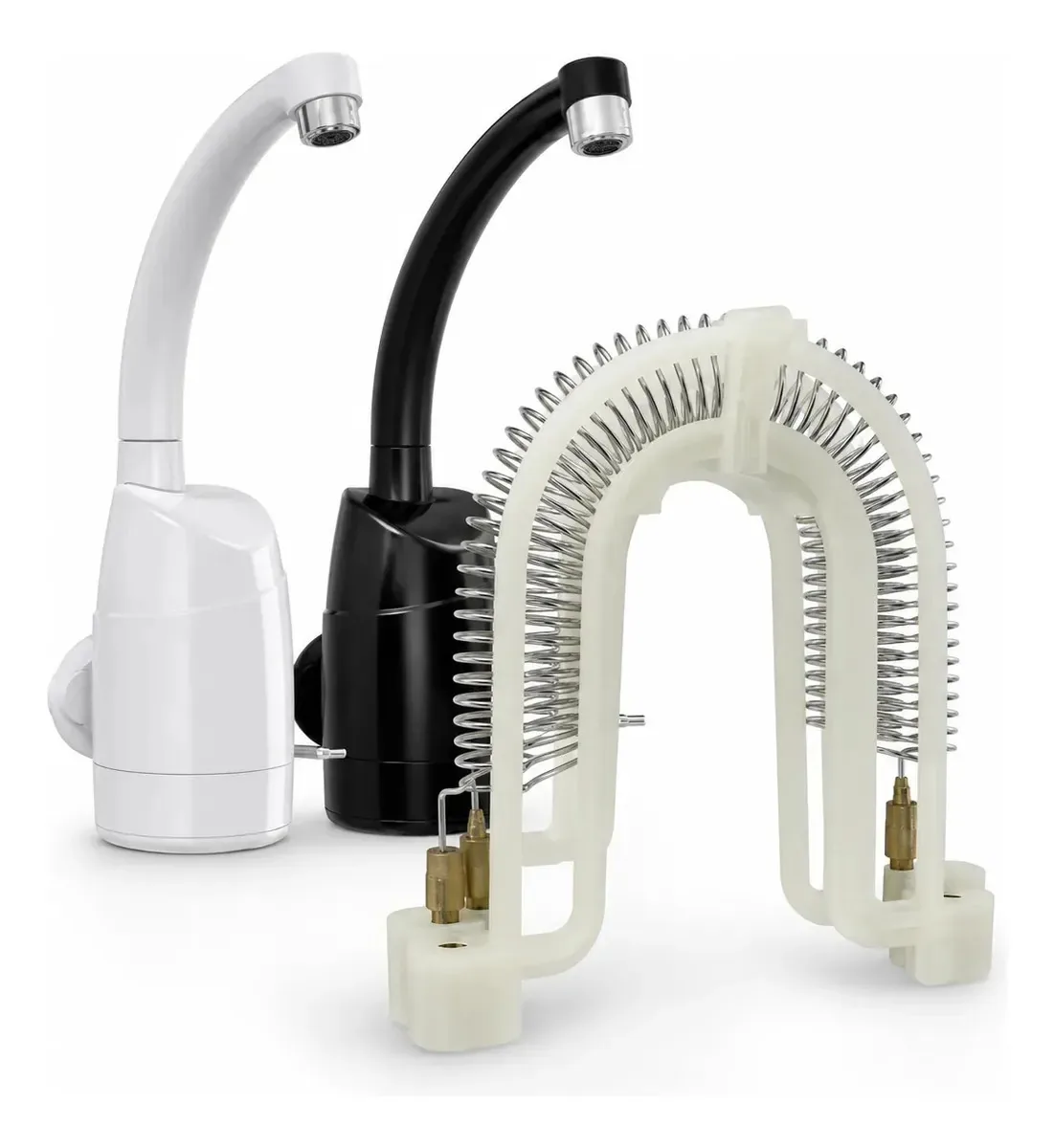 Resistência Torneira Elétrica Luna 4t Zagonel 5500w Branco Cromado 50hz