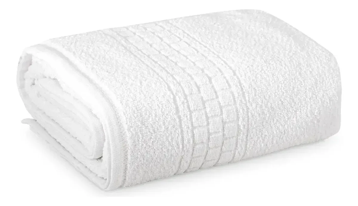Toalha De Rosto Hotelaria Alta Absorção E Conforto Appel Branco