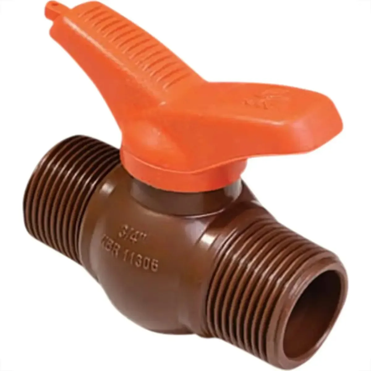 Kit com 6 Registros de Esfera Roscável Socel 1/2" para Sistema Hidráulico