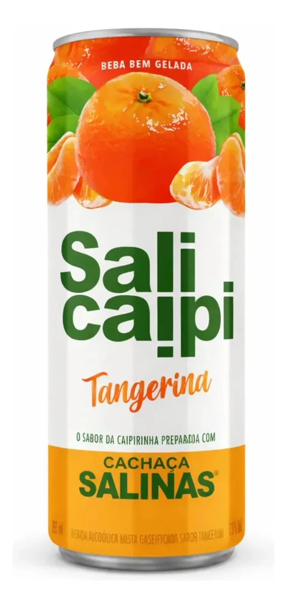 Cachaça Salinas Salicapi Tangerina 355ml