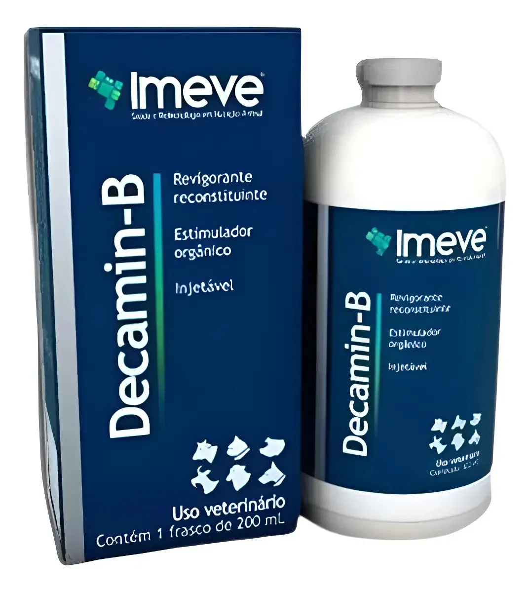 Decamin B Imeve: Suplemento De Aminoácidos Para Bovinos, Ovinos E Outros (200 Ml)