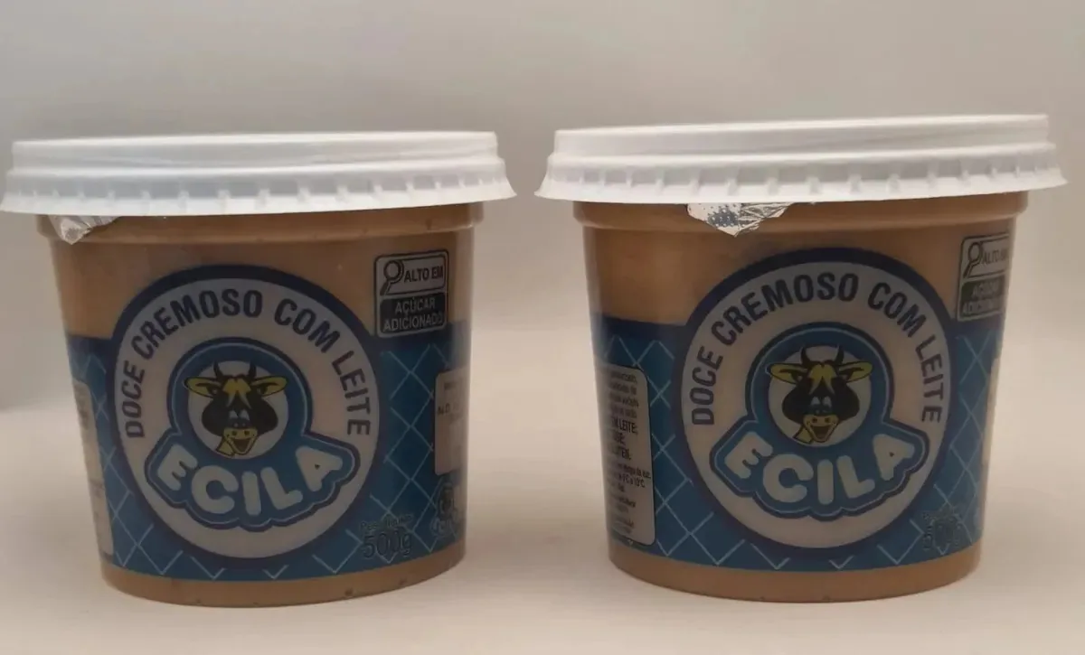 Kit 2 Doce De Leite Cremoso Com Leite Ecila 500g