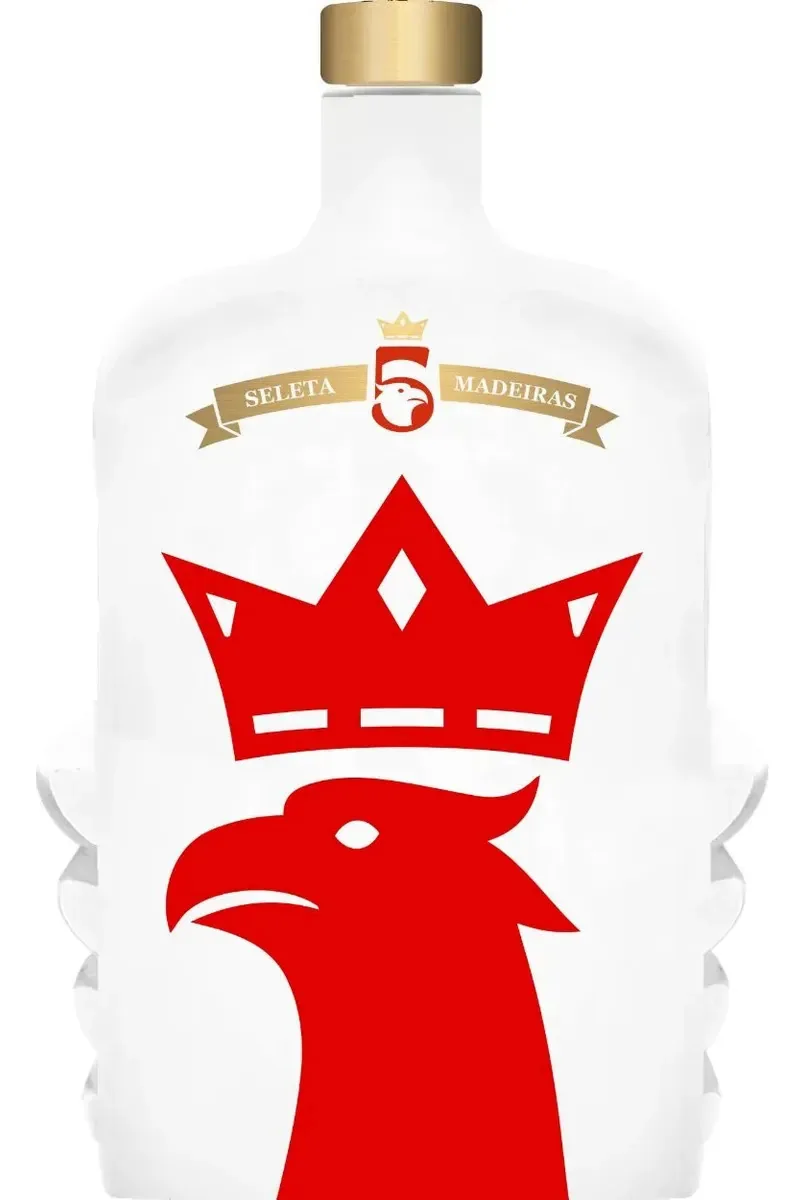 Cachaça Seleta Porcelana Asas 5 Madeiras 670ml