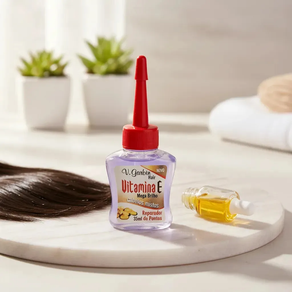 Reparador De Pontas Silicone Vitamina E - Cuidado Especial