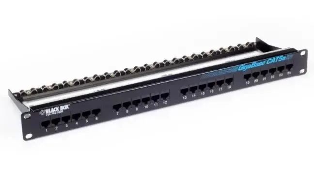 Patch Panel Blackbox Gigabase Cat5e 24 Portas Jpm902a-r5